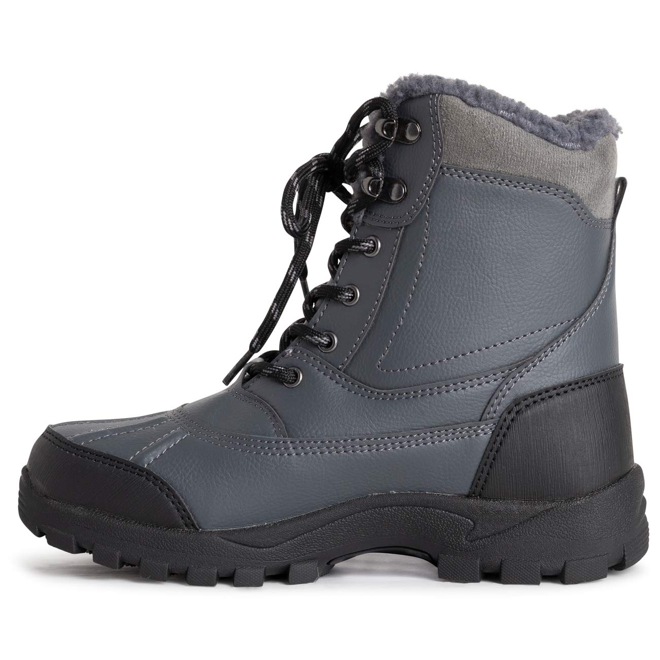 POLAR Mens Thinsulate Fully Lined Waterproof Deep Tread Durable Rubber Shell Thermal Winter Rain Snow Boots - Image 3