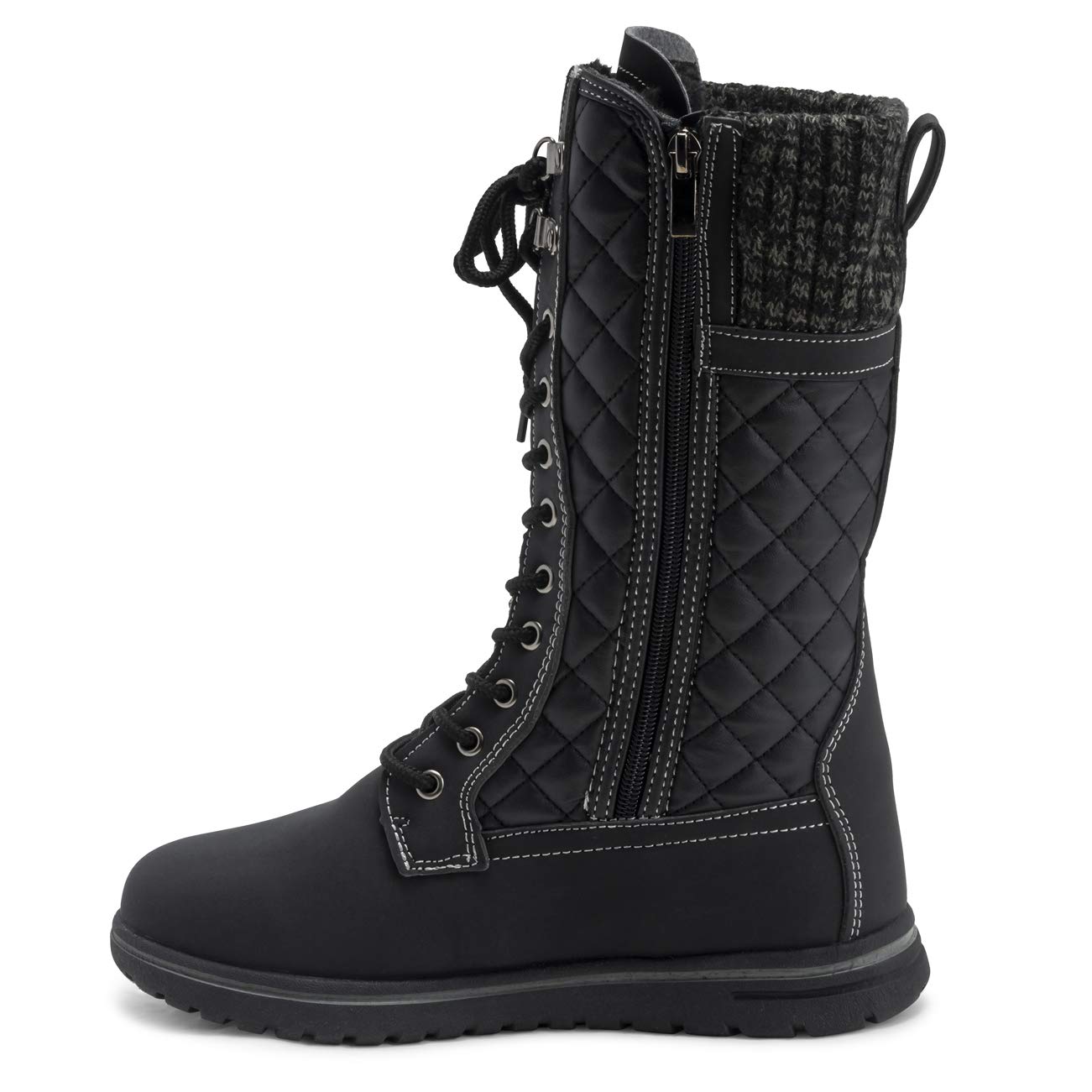 POLAR Womens Rain Thermal Warm Snow Winter Knee High Waterproof Boots - Image 3