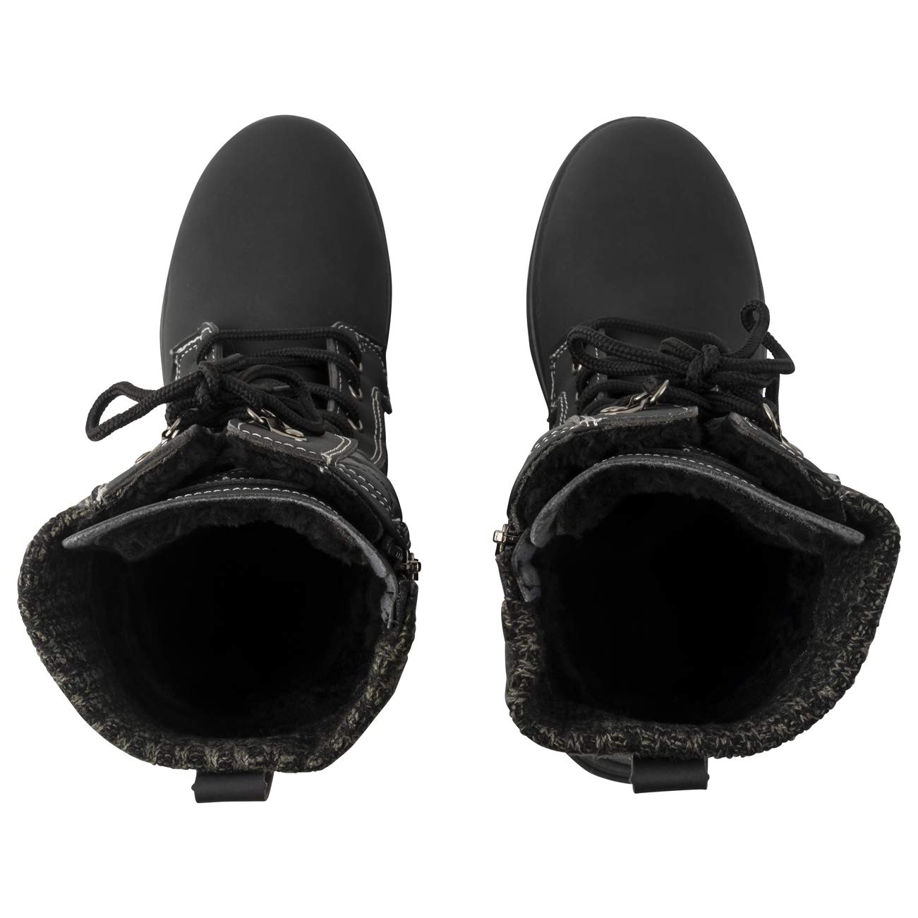 POLAR Womens Rain Thermal Warm Snow Winter Knee High Waterproof Boots - Image 4