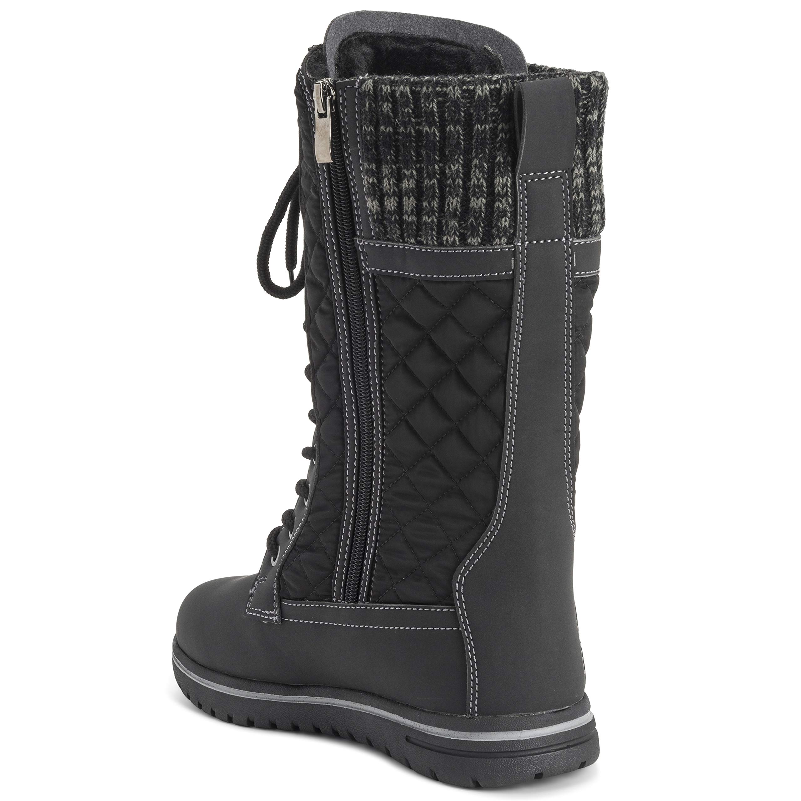 POLAR Womens Rain Thermal Warm Snow Winter Knee High Waterproof Boots - Image 5