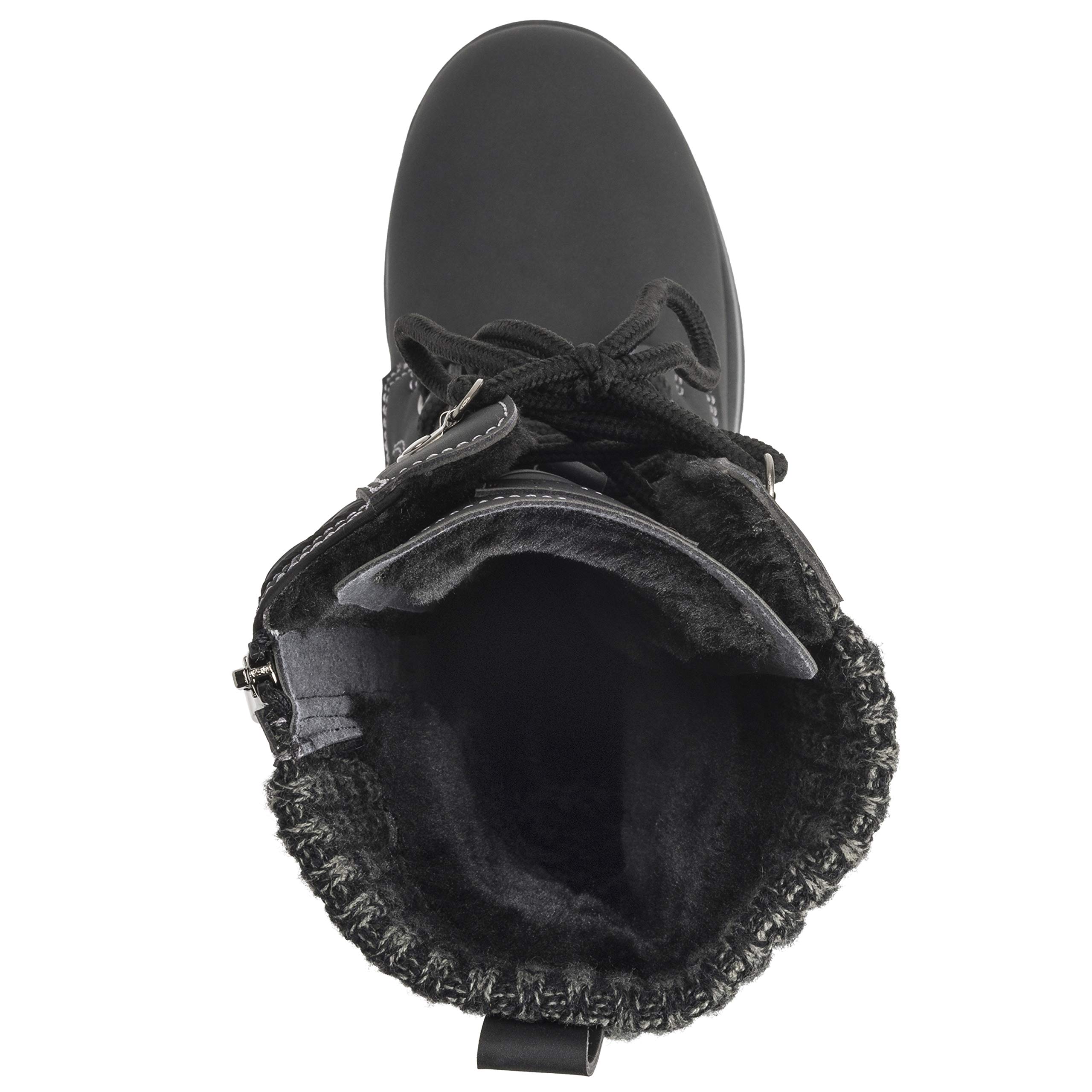 POLAR Womens Rain Thermal Warm Snow Winter Knee High Waterproof Boots - Image 7