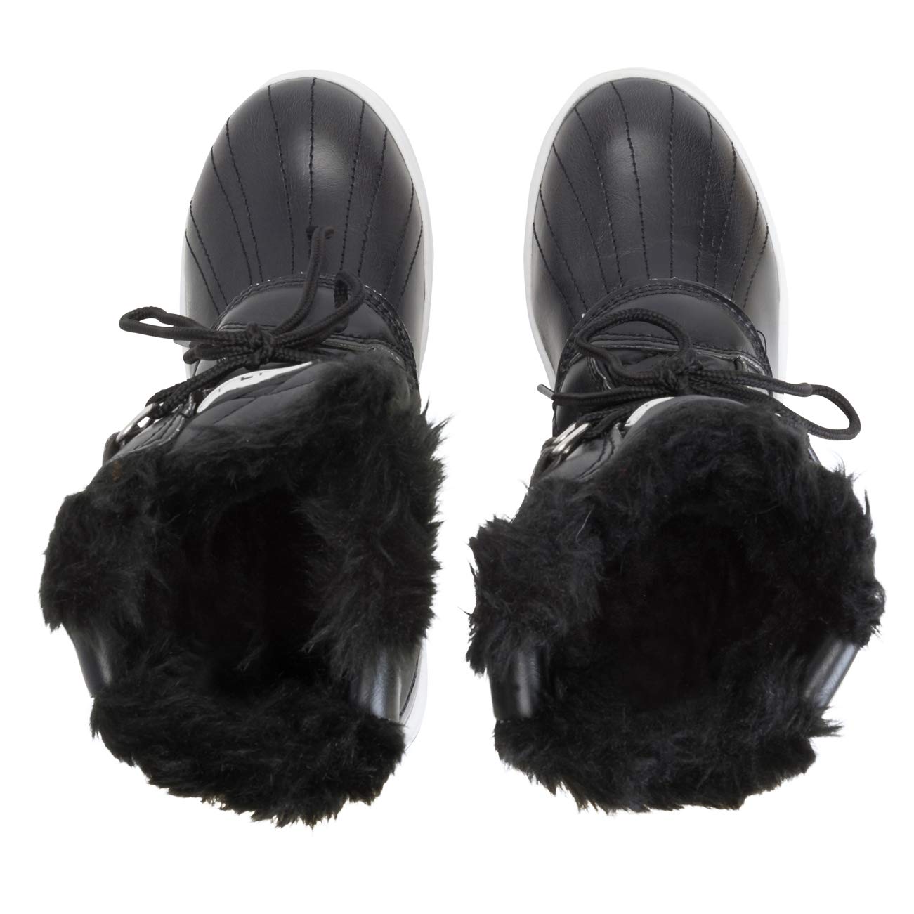 POLAR Womens Snow Boot Quilted Short Winter Snow Rain Warm Waterproof Boots - Image 8