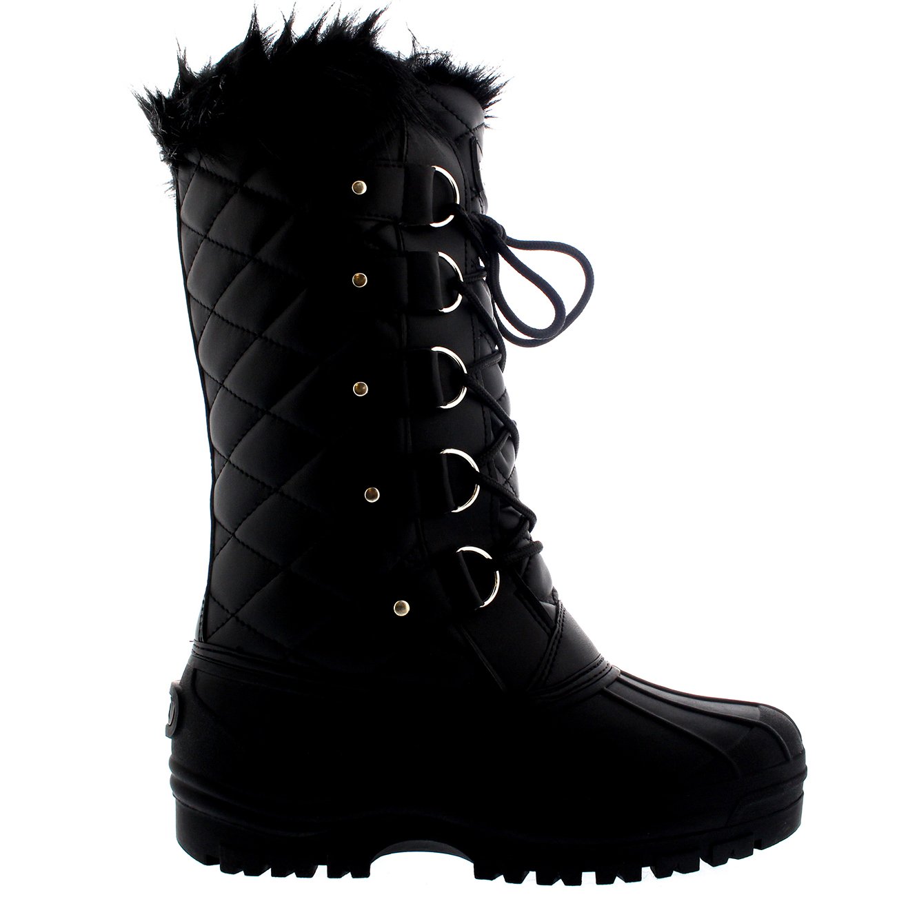 POLAR Womens Waterproof Tactical Mountain Walking Snow Knee Boots - Image 4