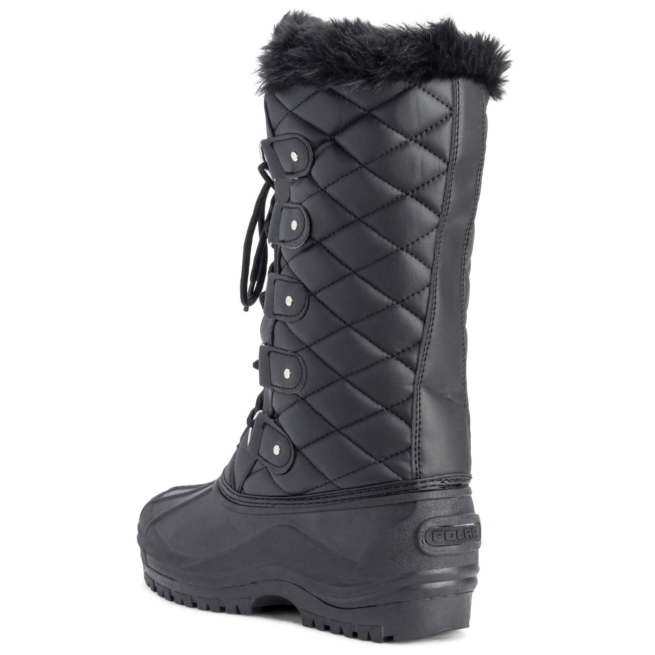 POLAR Womens Waterproof Tactical Mountain Walking Snow Knee Boots - Image 5